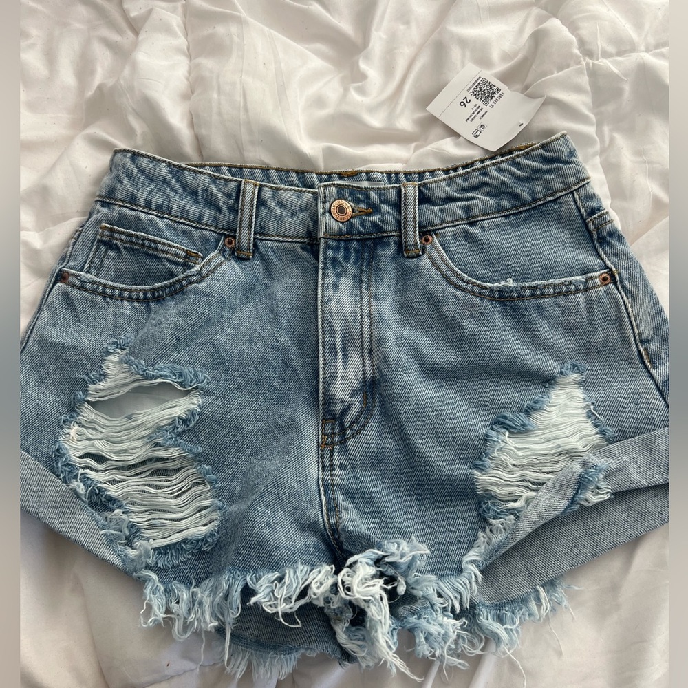 Brand new jean shorts